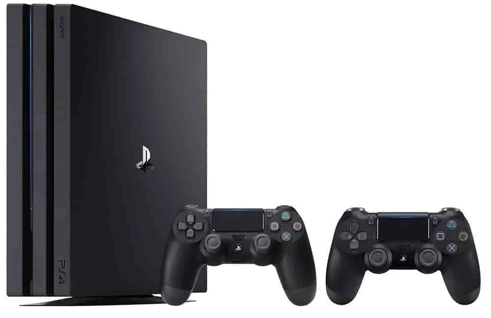 ps4 with 2 controller set